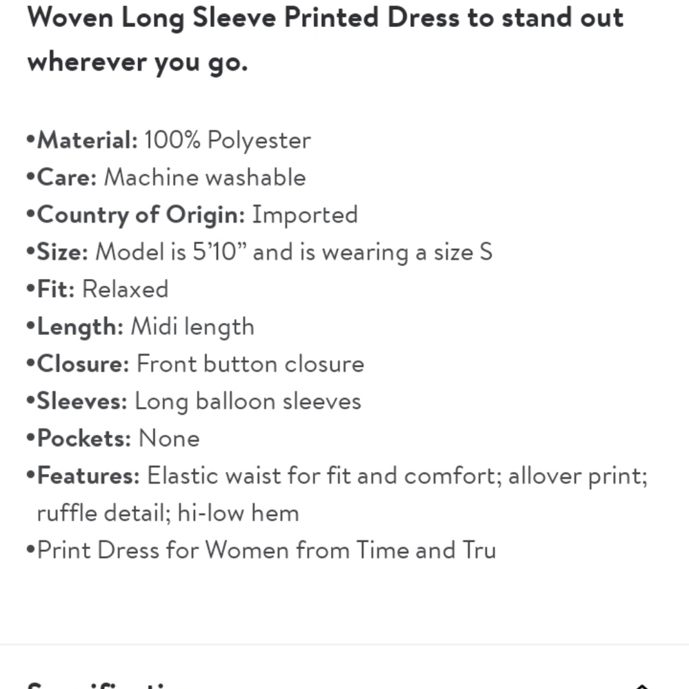 High Low Multi Color Dress - Picture 5 of 5